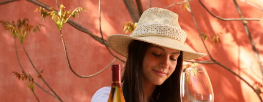 Semillón de Familia Furlotti servido en copa, expresión de vino blanco mendocino elaborado por una bodega familiar