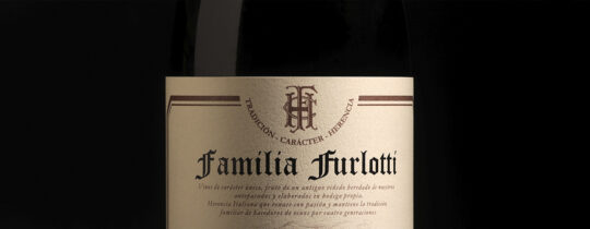 Etiqueta del vino Sangioveto de Lunlunta – Familia Furlotti